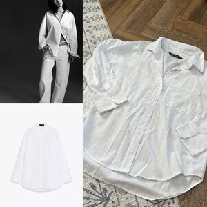 Zara Button Down Blouse
